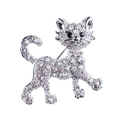 Ausgefallene und trendige Legierung Strass Brosche für Damen, Korsagen-Accessoire