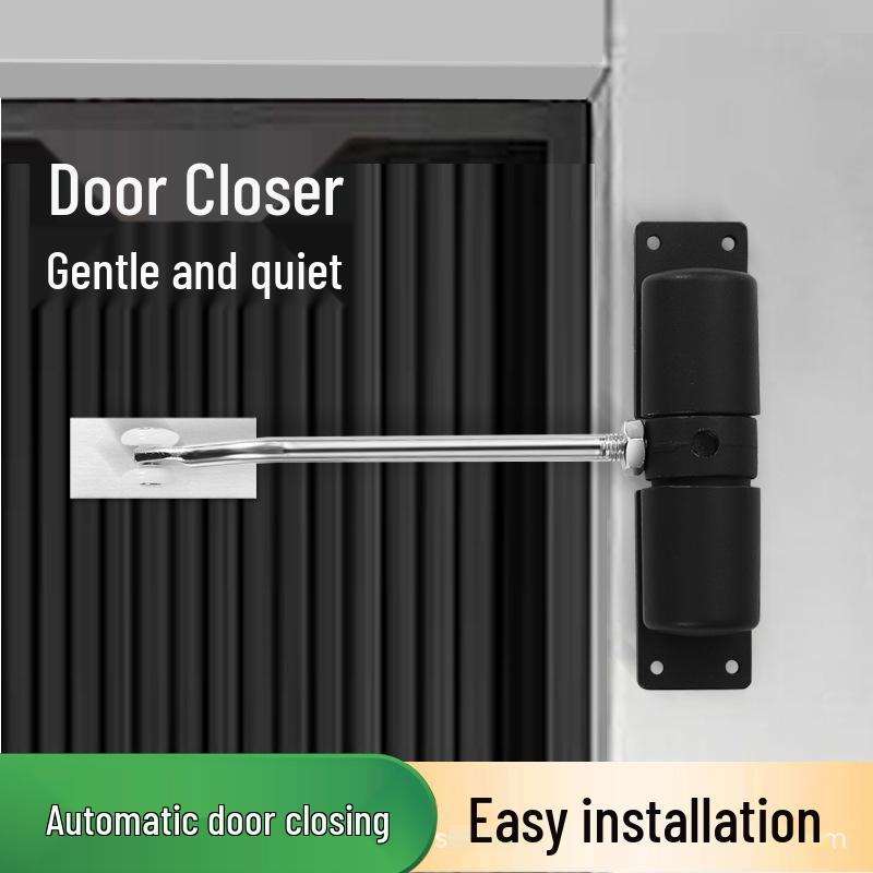 Ayarlanabilir Alüminyum Alaşımlı Gizli Çift Yaylı Kapı Kapatıcı