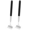 2Pcs Long Handle Back Scratcher Stainless Steel Portable Scratcher Telescopic Scratcher  Daily Use