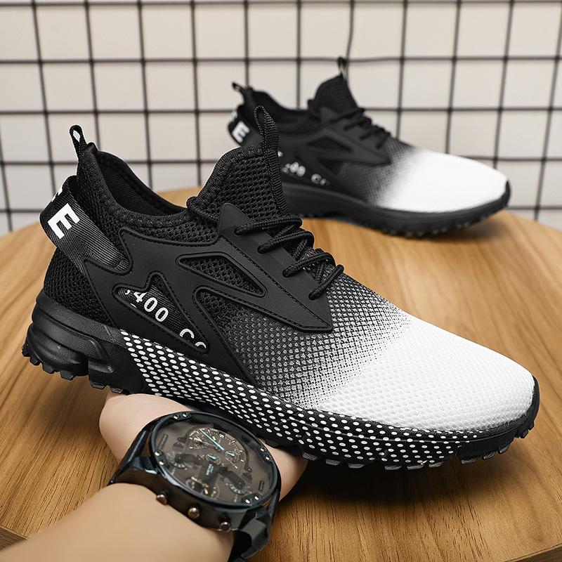 40-47 Men's Large Size Lightweight Breathable Mesh Shoes Men's Sneakers Running Shoes Net Shoes