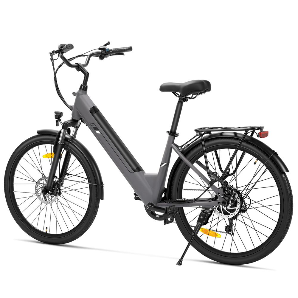 Touroll J2 ST Tiefeinstieg Elektrofahrrad – 45Nm Motor, 100km Reichweite, Komfort-Erster Stadtradfahrer