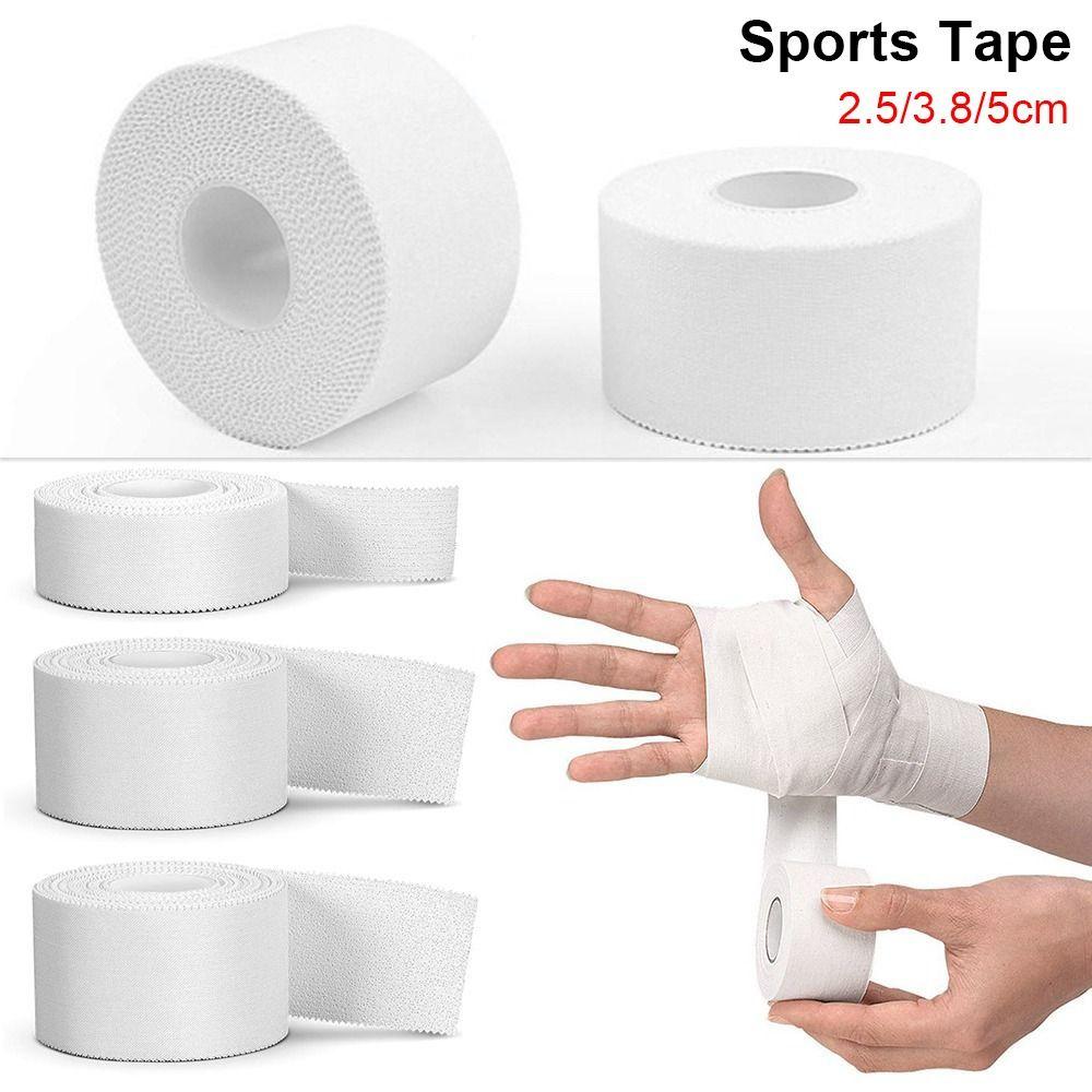 1Roll Self-Adhesive Sport Adhesive Tape Elastic Stretch 2.5/3.8/5cm 9.1Meters Elastic Bandage Cotton Athletic Gauze Tape