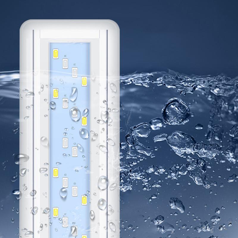 Super Slim Led Aquarium Light Lighting Plants Grow Light 28/38/48Cm Aquatic Plant Lighting Waterproof Clip-On Lamp For Fish Tank