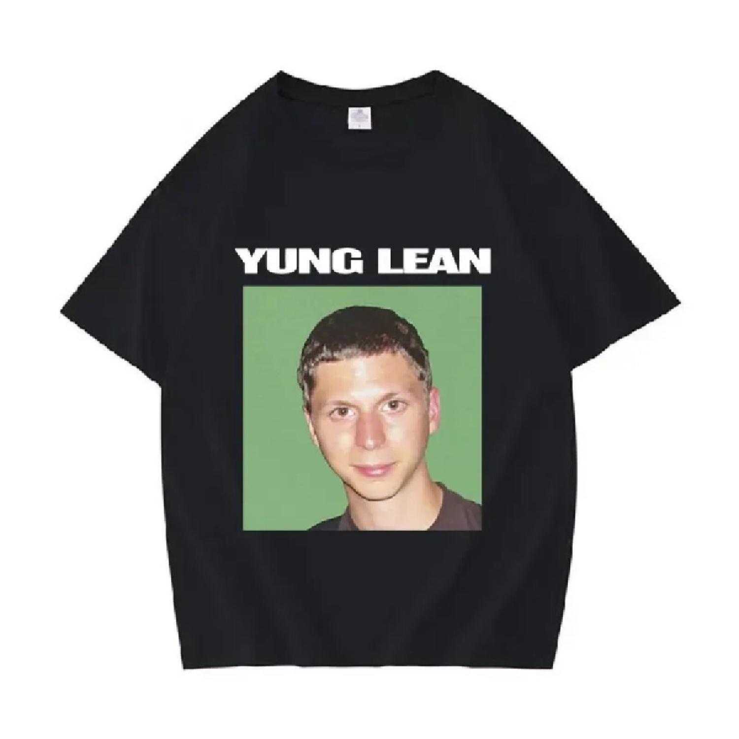 

Funny Yung Lean Meme Graphic T Shirt Man Fashion Casual Short Sleeve T-shirts Unisex High Quality 100% Cotton Oversized T-shirt XXXXXL чорний