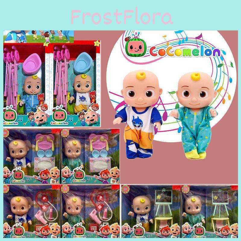 Adorabilă Păpușă de Pluș Cocomelon Baby Jj cu Cutie Muzicală pentru Joacă Interactivă Distractivă