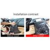 For Land Rover Freelander 2 2007-2012 Soft Carbon Fiber Car Central Control Side Frame Panel Trim Sticker Car Accessories