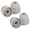 Replacement Double Flange Ear Tips Earbuds Silicone Pads For In Ear Headphones In-Ear Hole 4.5mm