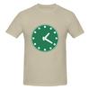 Wrigley Field Game Clock Slimming Tshirt Retro Minimalist Ecofriendly Printing Tee