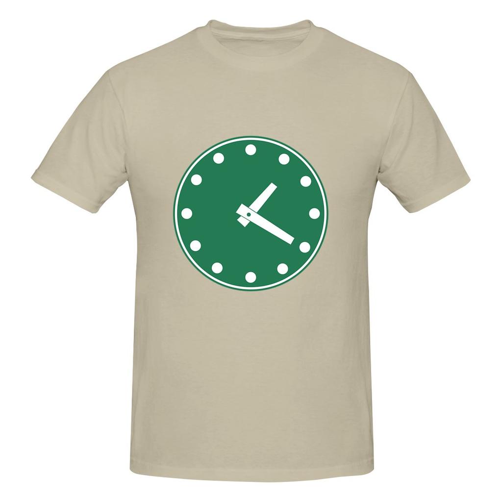 Wrigley Field Game Clock Slimming Tshirt Retro Minimalist Ecofriendly Printing Tee