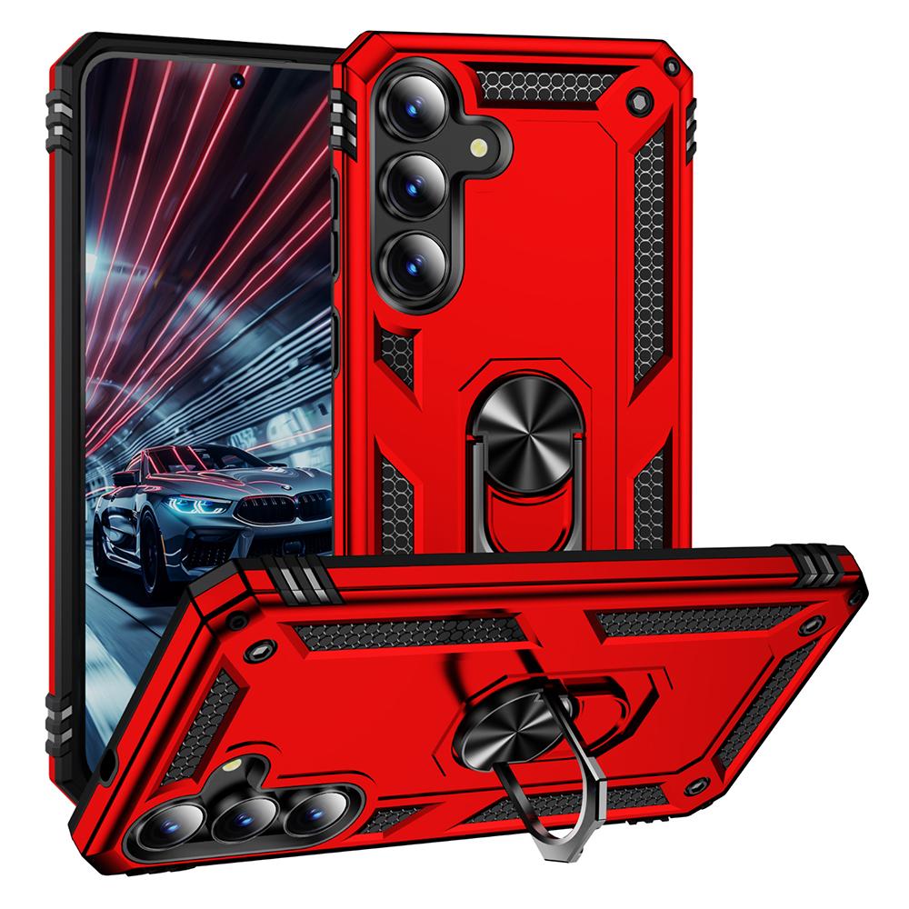 For Samsung Galaxy S25 FE Case PC+TPU Phone Cover with Kickstand