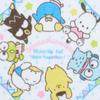 Sanrio Sanrio Petit Towel Set Sanrio Characters Replacement Towels 16 x x 16 cm 631418 SANRIO (SANRIO) 4-Piece 0.2
