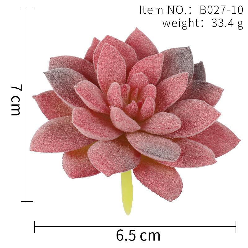 Simulation Succulent Plant Head Small Succulent Plant Head Home Decoration Supermarket Decoration Shooting Props Products