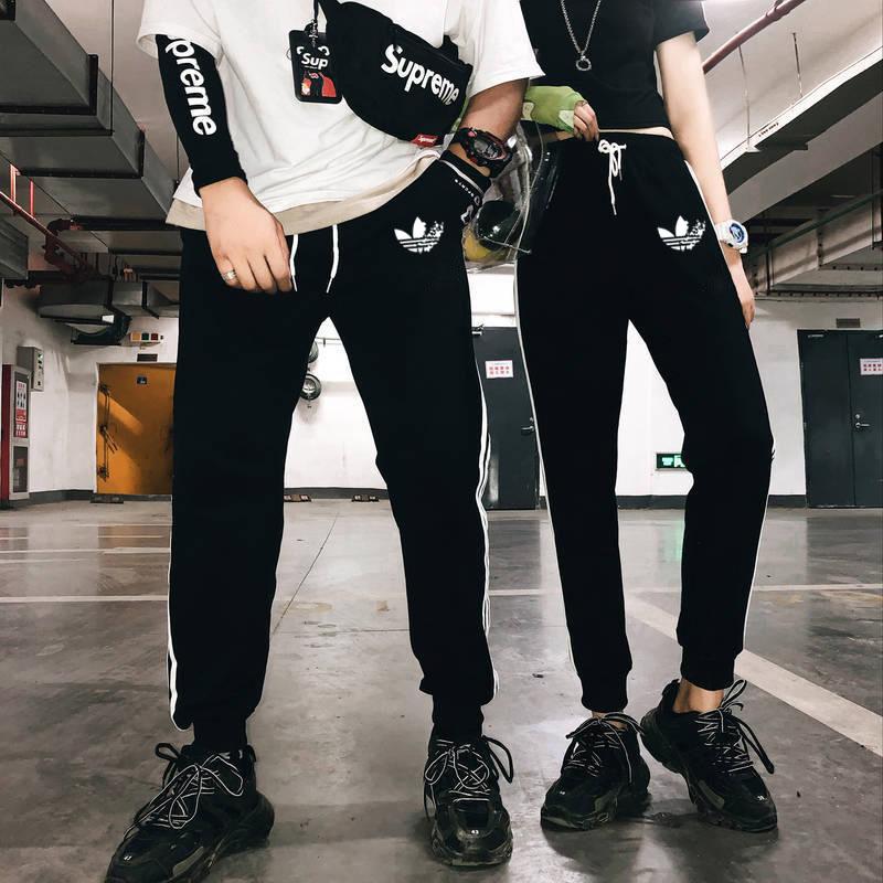Autunno e Inverno Nuovi pantaloni sportivi a righe verticali a righe grandi  da uomo Pantaloni da corsa pantaloni casual larghi acquista in modo  economico — spedizione gratuita, recensioni reali con foto — Joom
