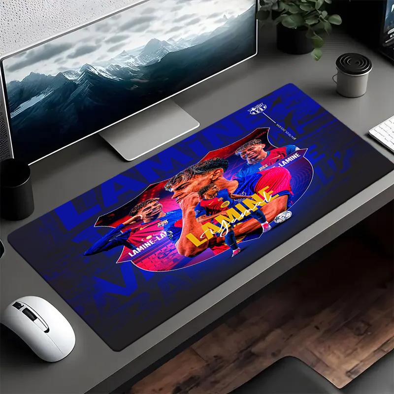 Lamine Yamal Fußball Jubel Mauspads Mauspads, Gaming-Mauspads, Tastaturmatten, Schreibtischdekoration für Computer-Notebook, Fan-Geschenk, Geburtstagsgeschenk