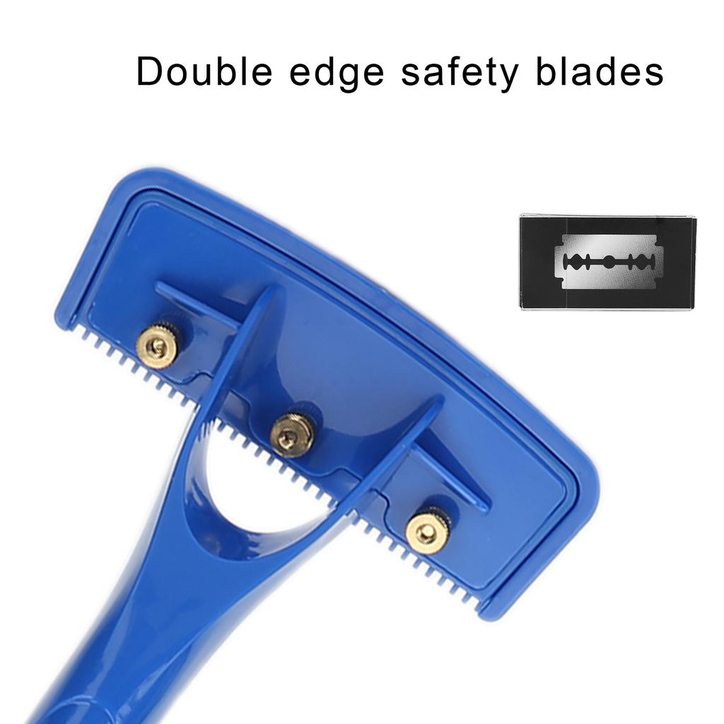 Men's Foldable Back Hair Shaver Safety Body Hair Razor Plastic Back Hair Removal Tool