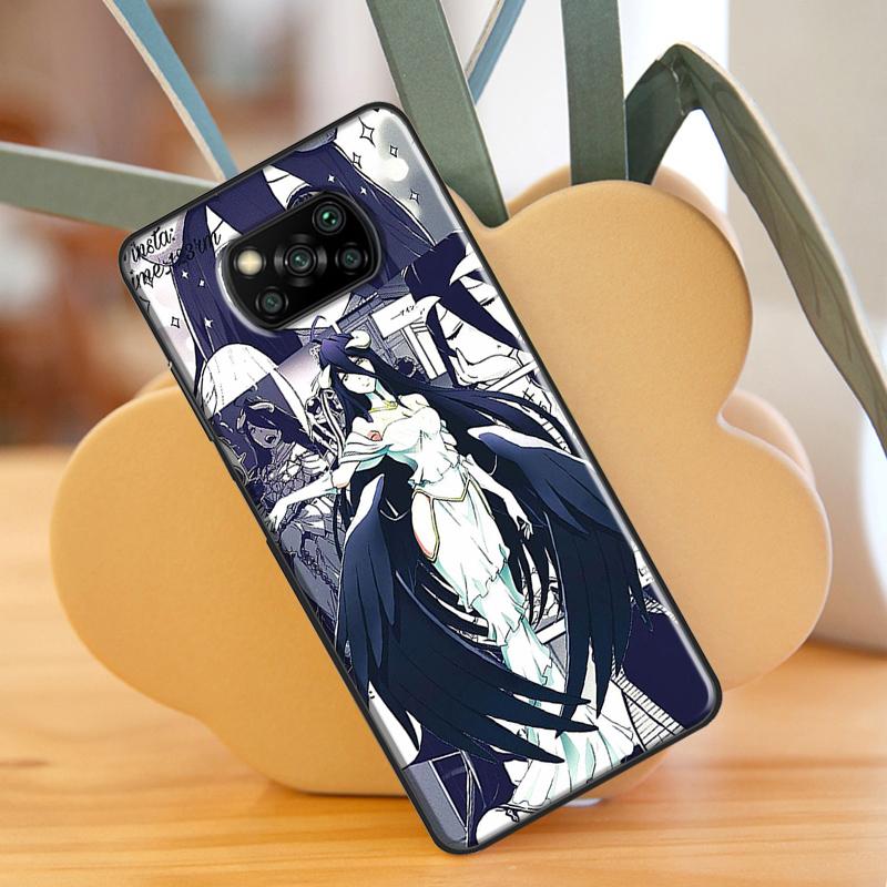 Albedo anime Overlord Dla POCO X3 Pro X3 GT F3 M3 M4 Pro Etui Dla Xiaomi Mi 11 Lite Mi 11T Pro 10T Tylna Pokrywa