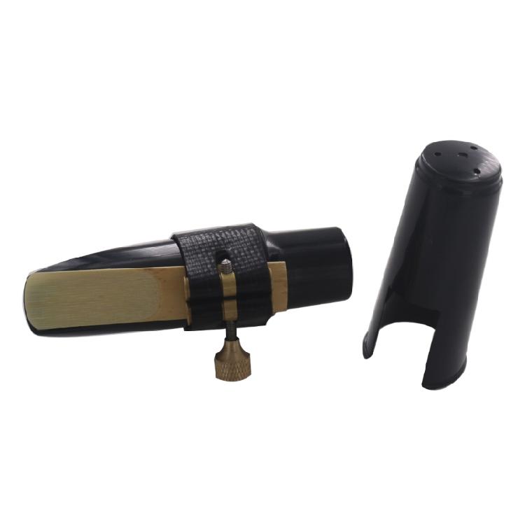 Alto Sax Clarinet Mouthpiece Ligature Saxophone Clip PU Single Screw Fastener
