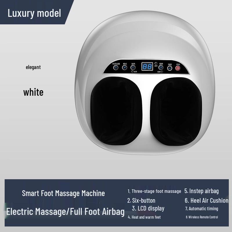 Fully Automatic Foot Sole and Leg Massager with Smart Kneading and Full Wrap Airbag for Foot Relaxation and Leg Slimming