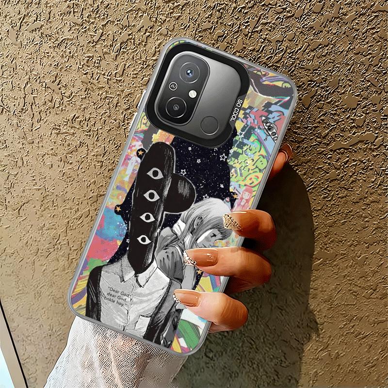 Oyasumi Punpun Anime Shockproof Phone Case for Xiaomi Poco X7 X6 X5 X3 Pro F7 Ultra M8 Redmi 15C 15 14C 13C 12C 10C 13 12 10