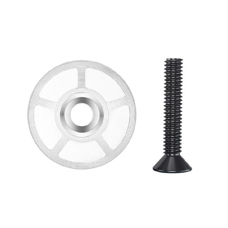 Precisions Machined Bicycles Headset Cap 6mm Screw Light Weight Aluminum Alloy Cycle Headset Cover For Mountain Bikes