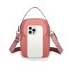 Lightweight Nylon Women'S Crossbody Bag Casual Mini Handbag With Multiple Zip Pouch Chic Design Shoulder Bag For Everyday Use