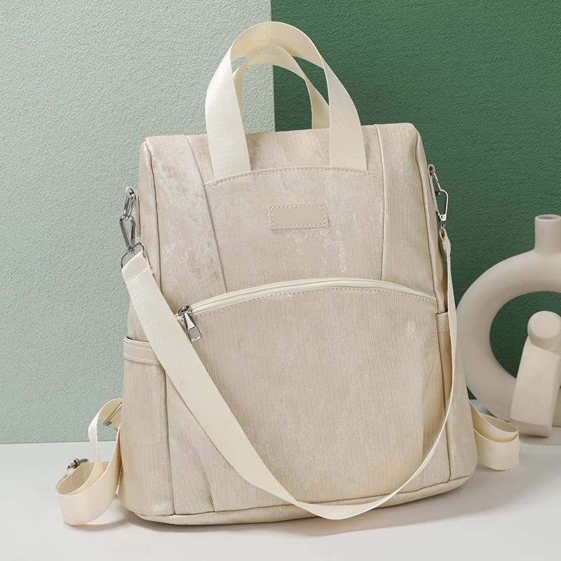 Mochila Vintage para Mujer de Gran Capacidad Bolso de Hombro Multifunción