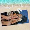 1PC Modern Summer Rectangular Beach Towel Quick-Dry Absorbent for Travel, Beach, Camping, Bathroom, Family Party