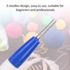 Felting Needles 3 Needles Ergonomically Designed Handle Use Easily Comfortable Grip   Felting Needles for Home