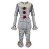 Costume da Cosplay da Clown It per Bambini e Adulti, Costume di Pennywise per Cosplay di Halloween, Abito da Spettacolo del Clown It