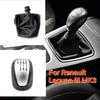 Für Renault Laguna III MK3 2007 2008 2009 2010 2011 2012 2013 2014 6-Gang Auto Schaltknauf Lederbalg Hebelstock