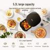 SUPOR 5.3L Visual Window Smart Air Fryer CN Plug (adapter Included)