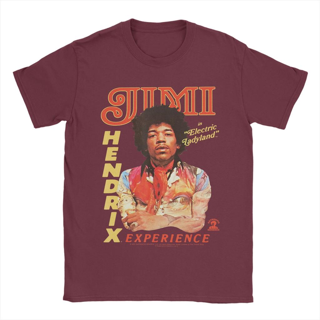 Jimi Hendrix T Shirt Summer Hipster TShirts Mens Cotton Comfortable Plus Size Tees Short Sleeves Awesome Tops