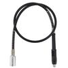 42-Inch / 107cm Length Flexible Shaft Rotary Tool Attachment M19x2mm 0.3-6.5mm Chuck Clamping Range Power Drill Extension Cord