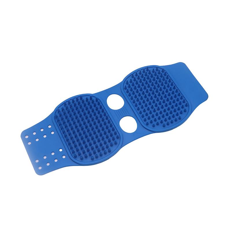 Double Sided Silicone Dog Brush Comb Soft and Comfortable Hair Fur Grooming Massage Gloves Pet Bath Supplies
