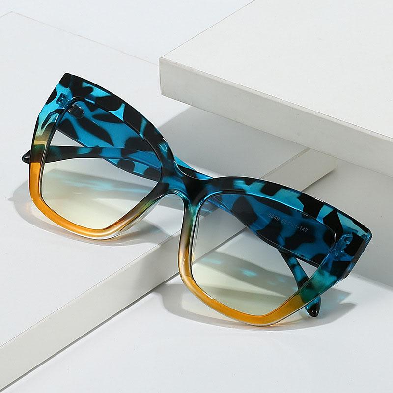 Cat Eye Shape Women's Sun Glasses European American Fashion Women Glasses Holiday Travelling Outdoor Sun Glass