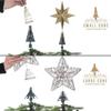 Green Christmas Tree Topper Stand Lightweight Decoration Holder Rotating Stand  Christmas Tree
