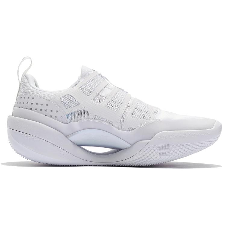 New LINING WOW 9 Basketball Shoes Unisex Low Top Standard White ABES005-1