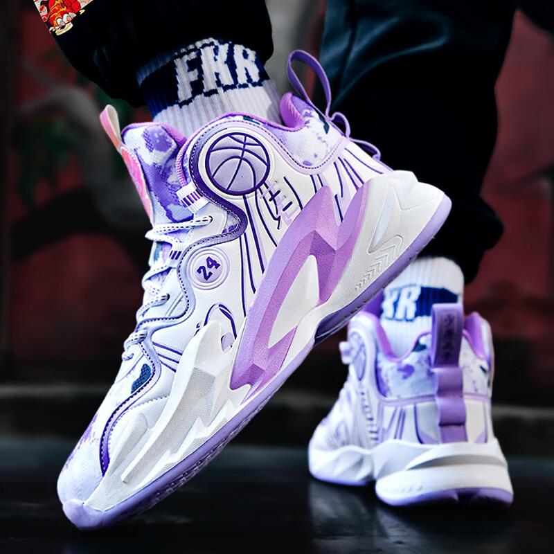 Men's shoes 2025 new spring and autumn youth blue basketball running sports shoes junior high school students friction has sound