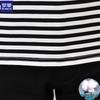 ROMON Herren Casual gestreiftes Kurzarm-T-Shirt