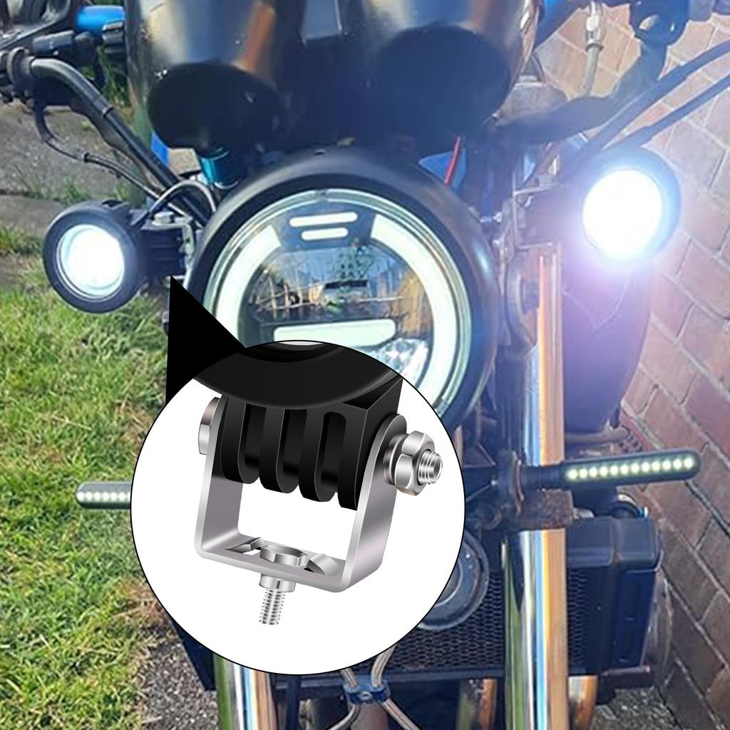 Biqing 2 Piece Work Light Mounting Stay, Bike Stay, Universal Fog Lamp Mount Stay,