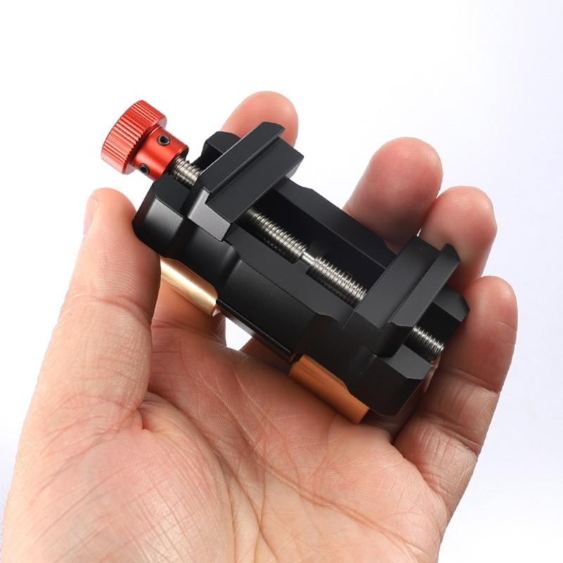 Precisions Aluminum Alloys Adjustable Angle Sharpener Jig Roller Honing Guide for Carving and Woodworking Blade