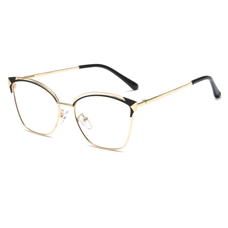 

Latest Trendy Anti Blue Light Eyeglasses Ladies Transparent Glasses Female Optical Glasses Prescription Lenses Eyewear