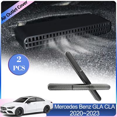 Cubierta de salida de aire debajo de los asientos traseros, rejilla de ventilación del aire acondicionado, accesorios interiores para Mercedes Benz GLA EQA H247 CLA C118 2020-2024