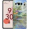 Claude Monet Impressionism Painter For Google Pixel 8 7 6 Pro 6A 5G Black Phone Case Soft Shockproof Back Cover TPU Shell Coque