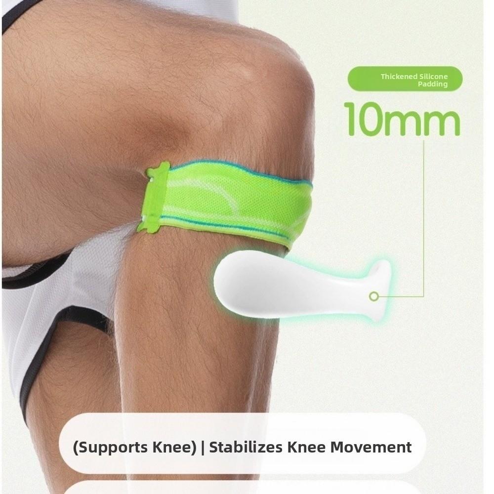 Rutschfestes Design Sport Patella-Band Kompression Patellasehnenstütze Radfahren Bergsteigen