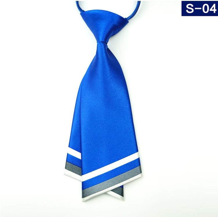 Abito 20Cm Cravatta Piccola Tinta Unita Doppio Strato Seta Imitata Corta Da Donna Cravatta Uniforme Scolastica Cravatta A Farfalla