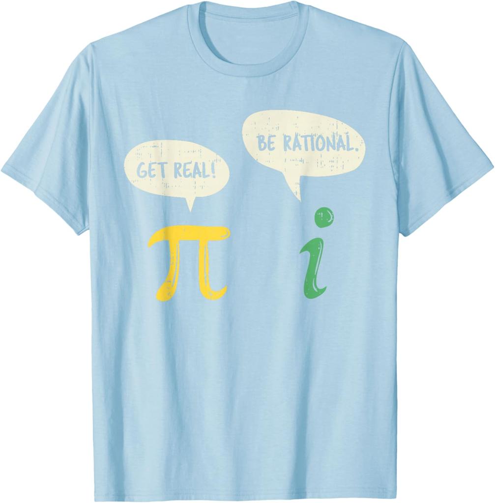 Funny Get Real Be Rational Shirt Pi Math Teacher Gift TShirt for Teachers