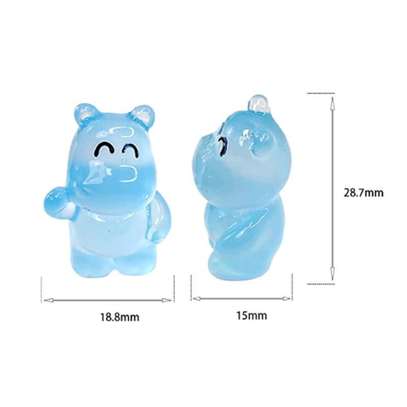 5Pcs Cartoon Luminous Doll Diy Jewelry Accessories Car Ornaments Accessories Toy