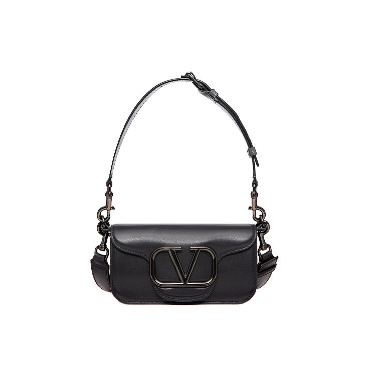 

Valentino Locò V Logo Magnetic Closure Calfskin Underarm Functional Bag Crossbody Shoulder Bag Men Bags Black 1Y2B0B63VTQ-0NO Basic Set (Bag+Dust Bag)