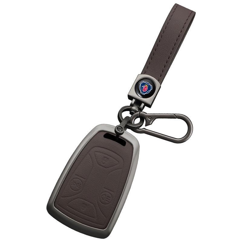 Scania Heavy Duty Truck Tractor Key Cover for R, G, P, S Series - Metal Shell Buckle Remote Control